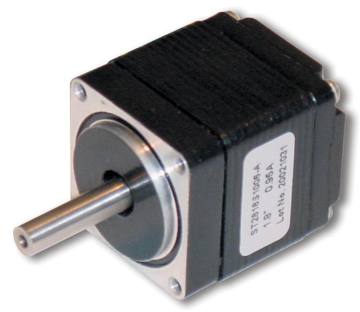 Unipolar / Bipolar Stepper Motor, Dual Shaft, 1.8 Degrees, 4.3Ncm, 950mA - ST2818S1006-B