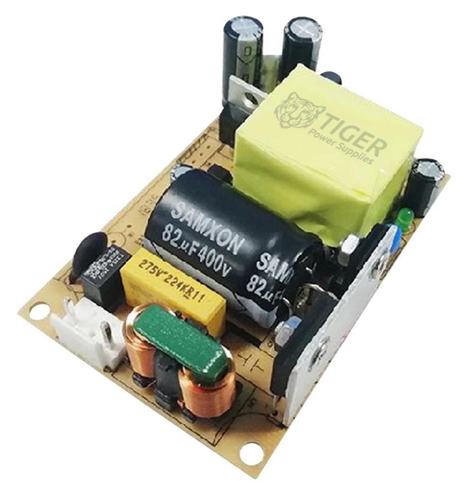 Open Frame AC/DC Converter Power Supply, 12V, 5.42A, 65W - TGO65-12