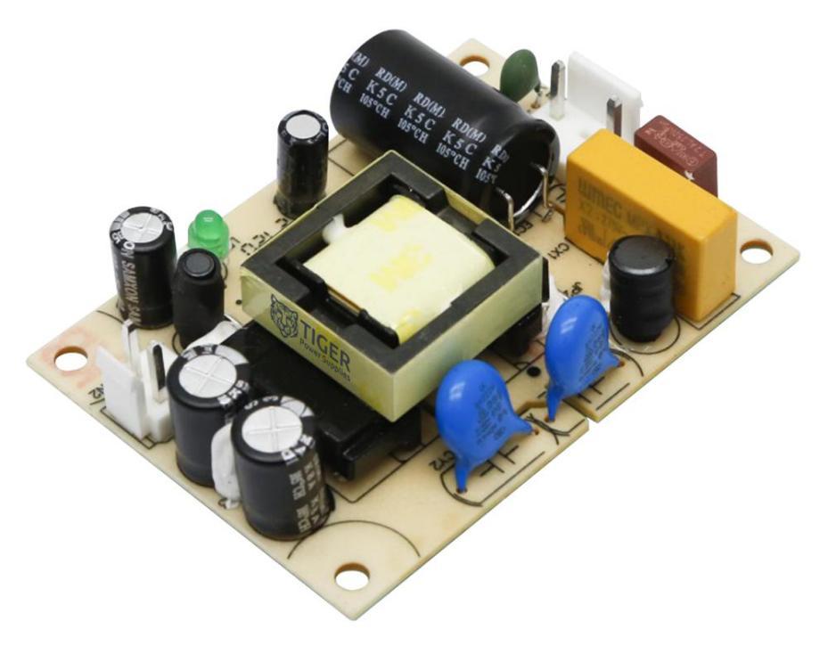 Open Frame AC/DC Converter Power Supply, 12V, 1.25A, 15W - TGO15-12