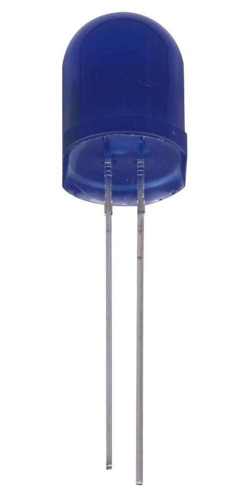 10mm Blue LED, Diffused, 18mA, 3.2V, Pack of 5 - PSG91892