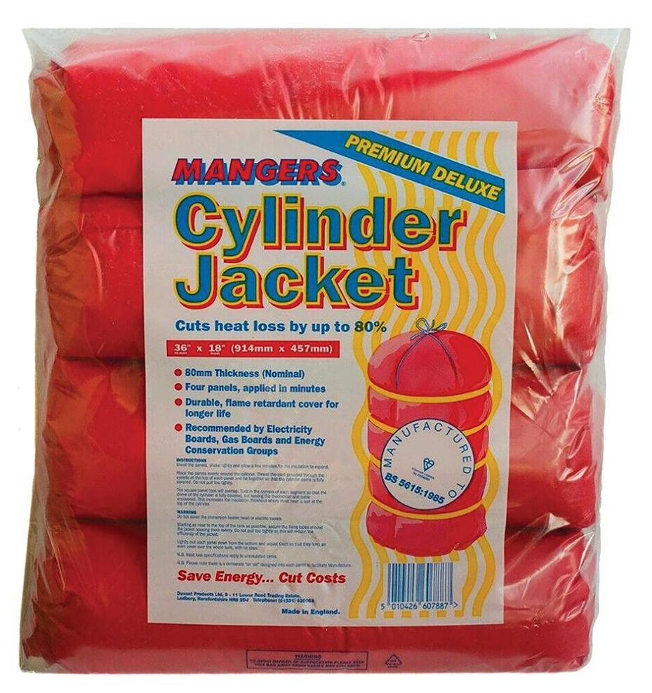 36" x 18" (914mm x 457mm) Hot Water Cylinder Jacket - CJ3618BS