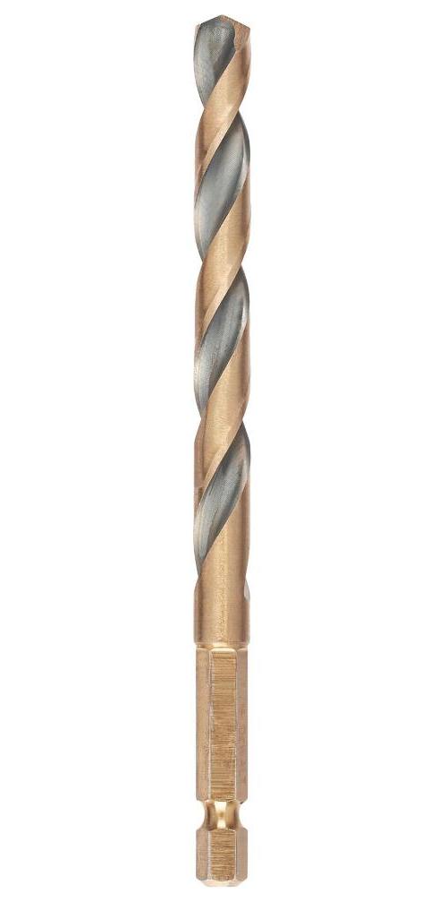 8mm Hex Shank Black & Gold Drill Bit - DT20612-QZ