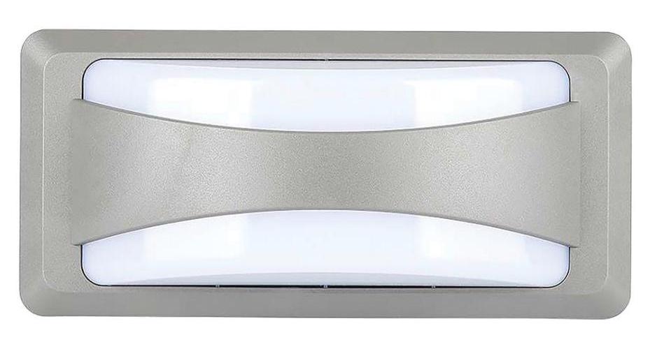 12W LED Bulkhead Softlight, 4000K, 1160lm, IP65, Grey - VT-8058 218246