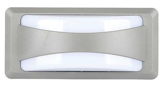 12W LED Bulkhead Softlight, 4000K, 1160lm, IP65, Grey - VT-8058 218246