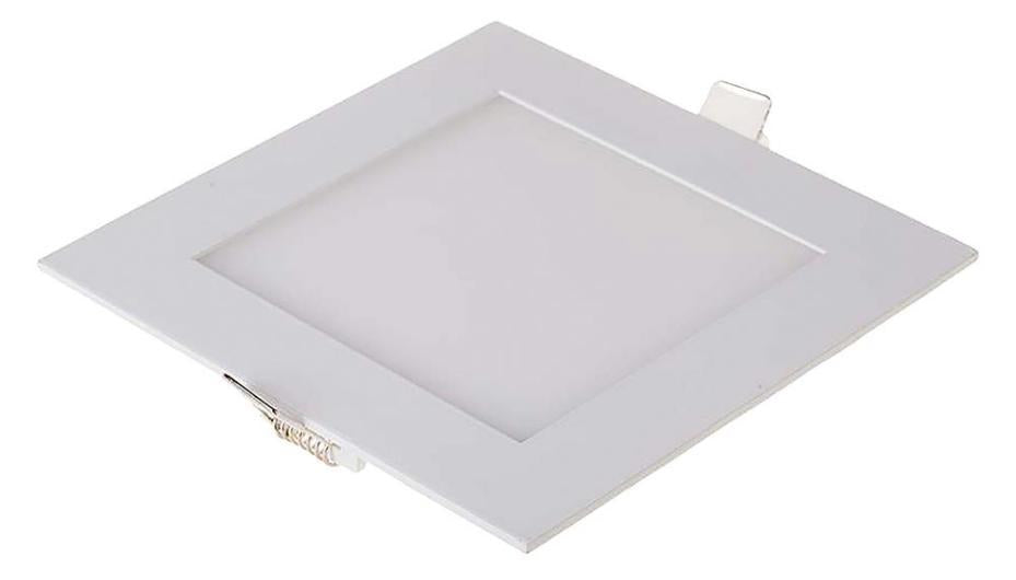 12W LED Premium Panel Light, 6400K, 1160lm, Square, White - VT-1207 214868