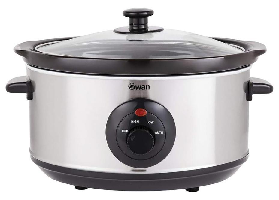 3.5 Litre Stainless Steel Slow Cooker, 200W - SF17020N