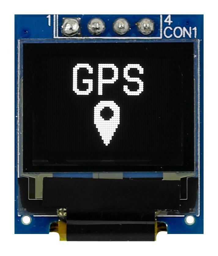 OLED Graphic Display Module, 64 x 48 Pixels, White on Black, 3V, I2C, - MDOB064048AV-WI