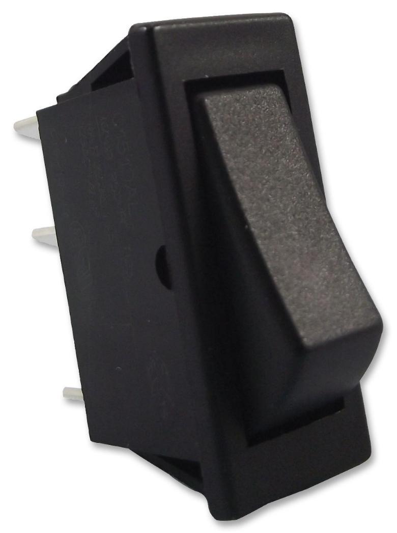 Rocker Switch, On-On, SPST, 250V AC, 16A - C1510ALAAA