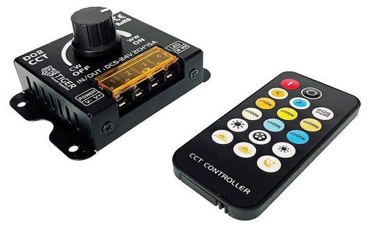 LED Colour Adjustable Receiver with Remote Controller, 2700-6500K - TGR-REM-SC-RF-3