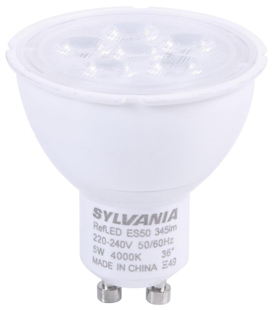 5W GU10 Bulbs, 4000K, 345lm, Pack of 3 - 26584