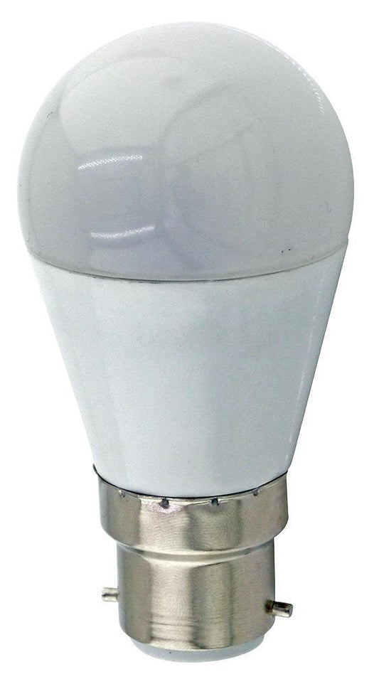 6W LED Frosted Mini-Globe Bulb, BC/B22, Non-Dimmable, 3000K - PEL00846-E