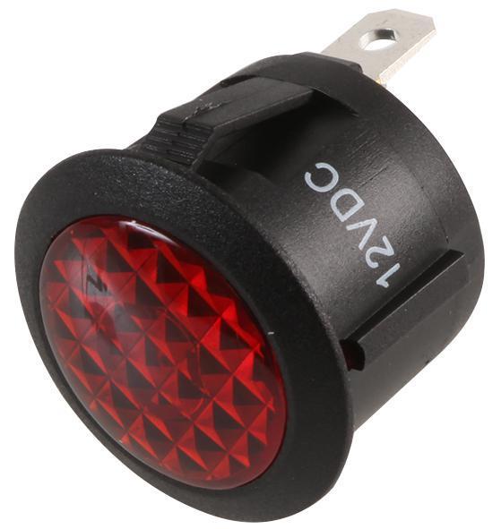 12V Illuminated Indicator, 20mm - ABRR027