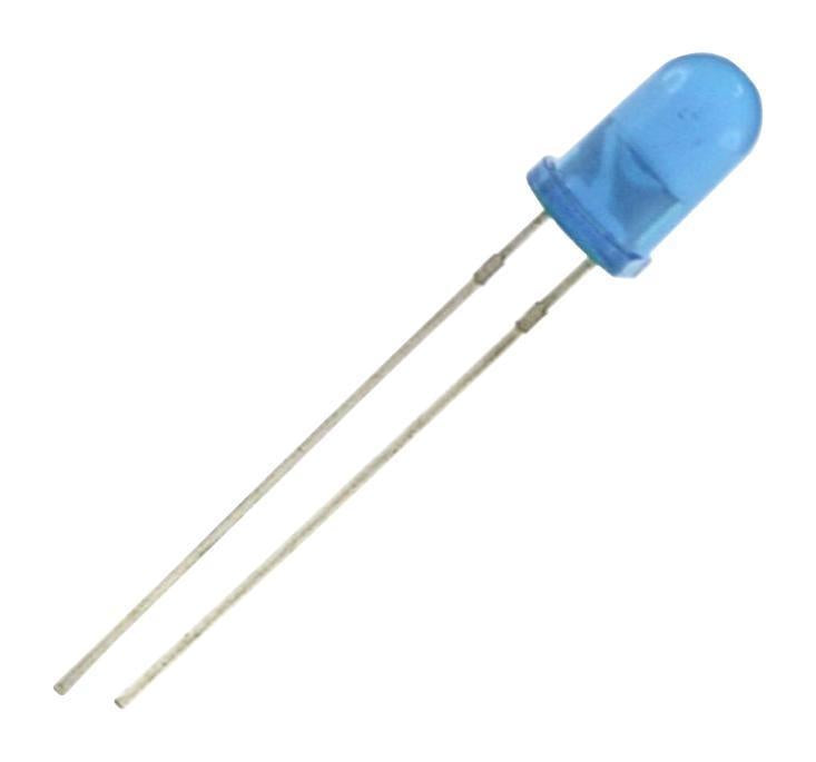 5mm Diffused LED, Blue, 3.2V, 20mA - MP008539