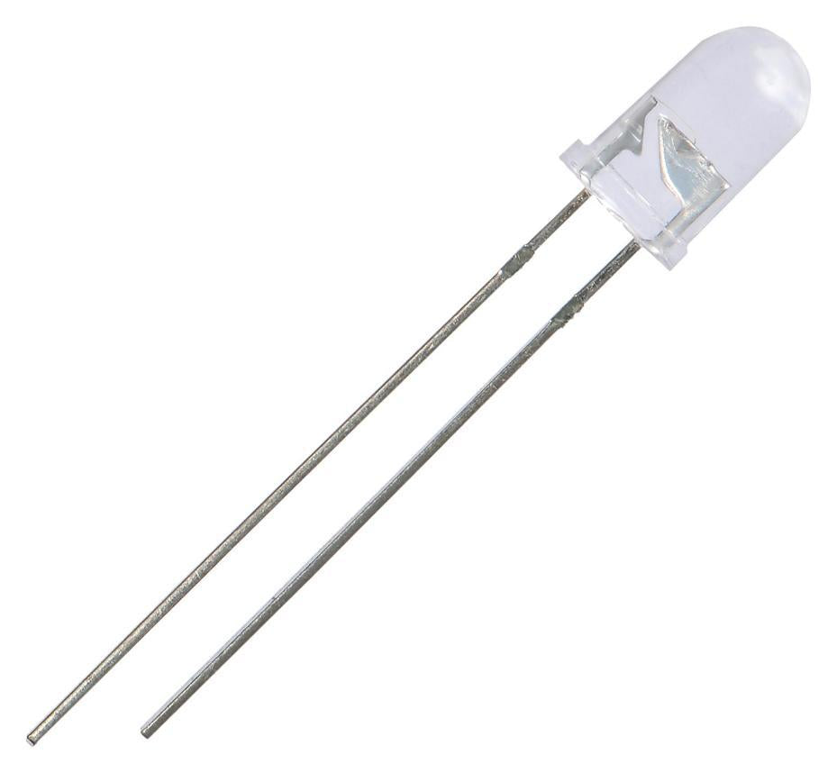 5mm Blue LED, Clear, 20mA, 3V - MP008538