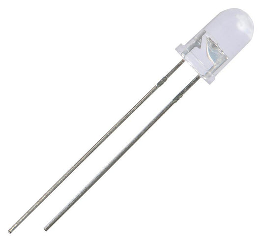 5mm Yellow Clear LED, 20mA, 2V - MP008549