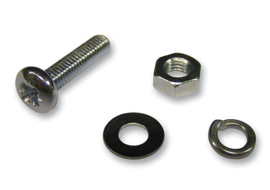 M3 Screw, Nut and Washer Fixing Kit For T0220, TO126 and SOT93 Packages - MK3311-PK100