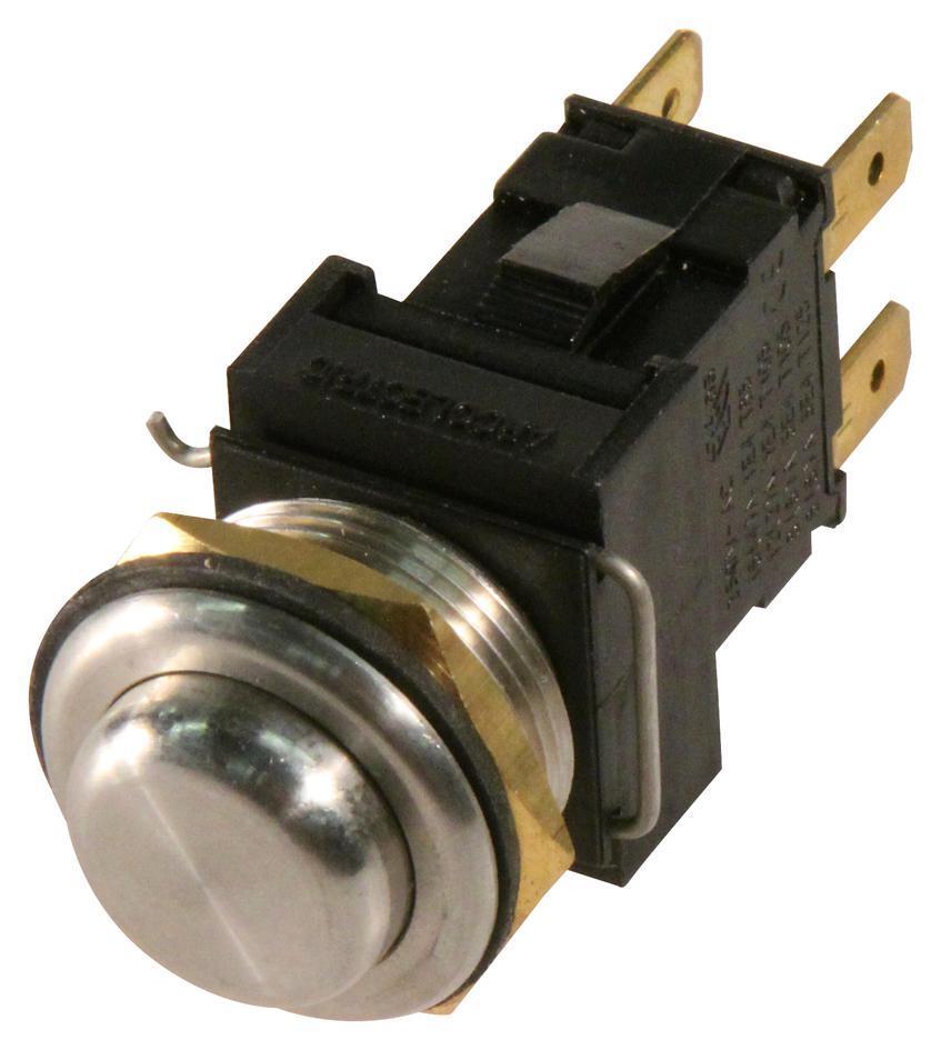 Vandal Resistant Switch, On Off, DPST, 19.2mm - H8350RPAAA