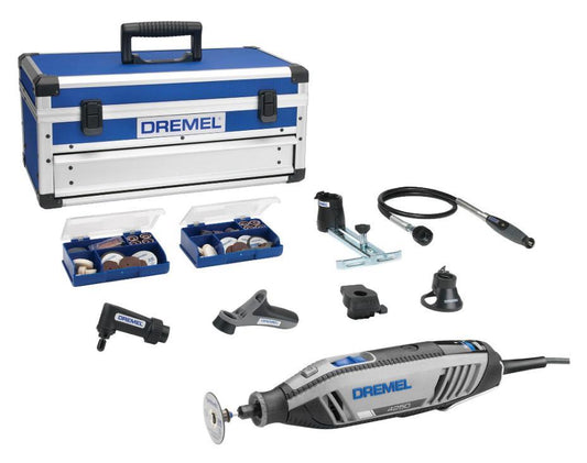 4250 Platinum Edition 175W Rotary Multi-Tool Kit, 6 Attachments & 128 Accessories - F0134250JL