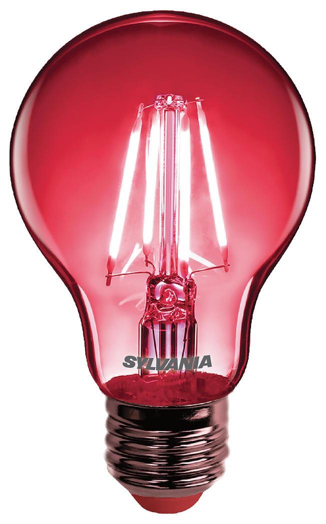 4W Toledo Retro Chroma Bulb, A60, E27, Red, IP54 - 86307