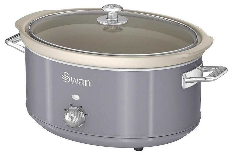 6.5 Litre Retro Design Slow Cooker, 320W - SF17031GRN