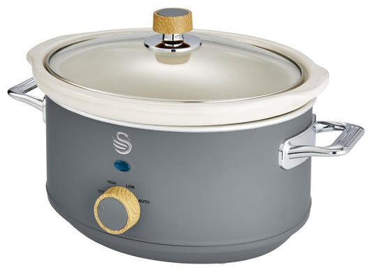 3.5 Litre Nordic Design Slow Cooker, 200W - SF17021GRYN