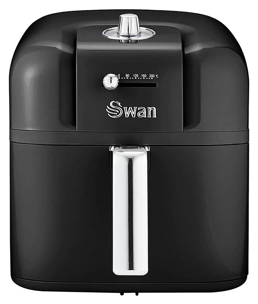 Retro 6 Litre Manual Air Fryer, Black - SD10510BN