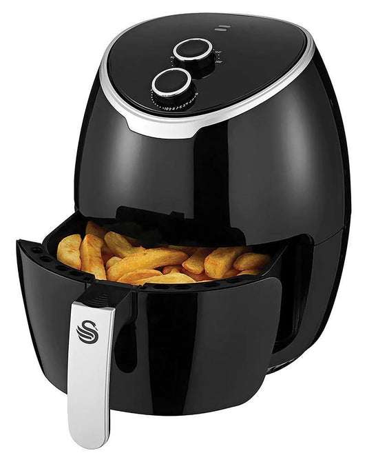 4.7 Litre Family Size Air Fryer, Black - SD39010NR