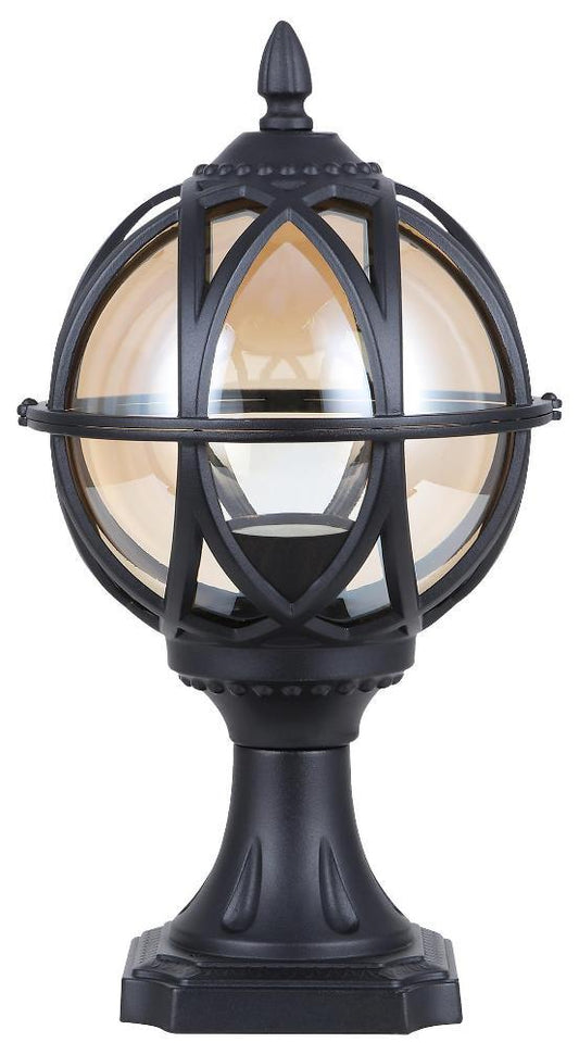 Sentry Outdoor Landscape Wall Light, Medium, Black, E27, IP54 - 303289