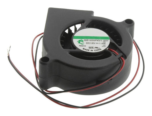 DC Brushless Fan Blower, 12V DC, 15.5CFM, 5300rpm, 50x50x20mm - MP007137