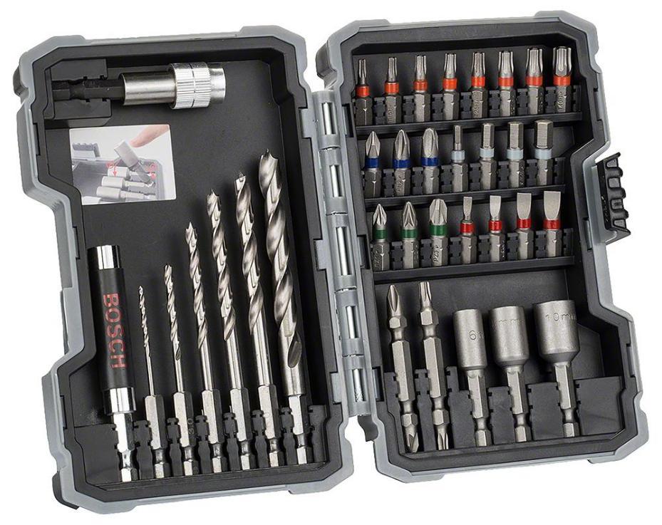 HSS Drill &amp; Screwdriver Bit Set, 35 Piece - 2607017327