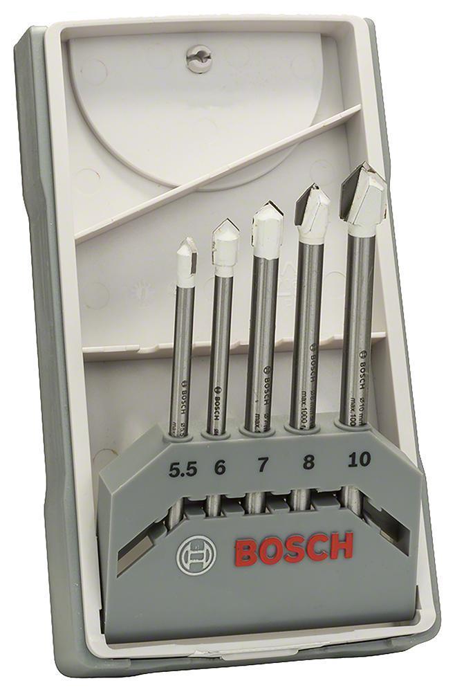 CYL-9 Ceramic Tile Drill Bit Set, 5 Piece - 2608587170