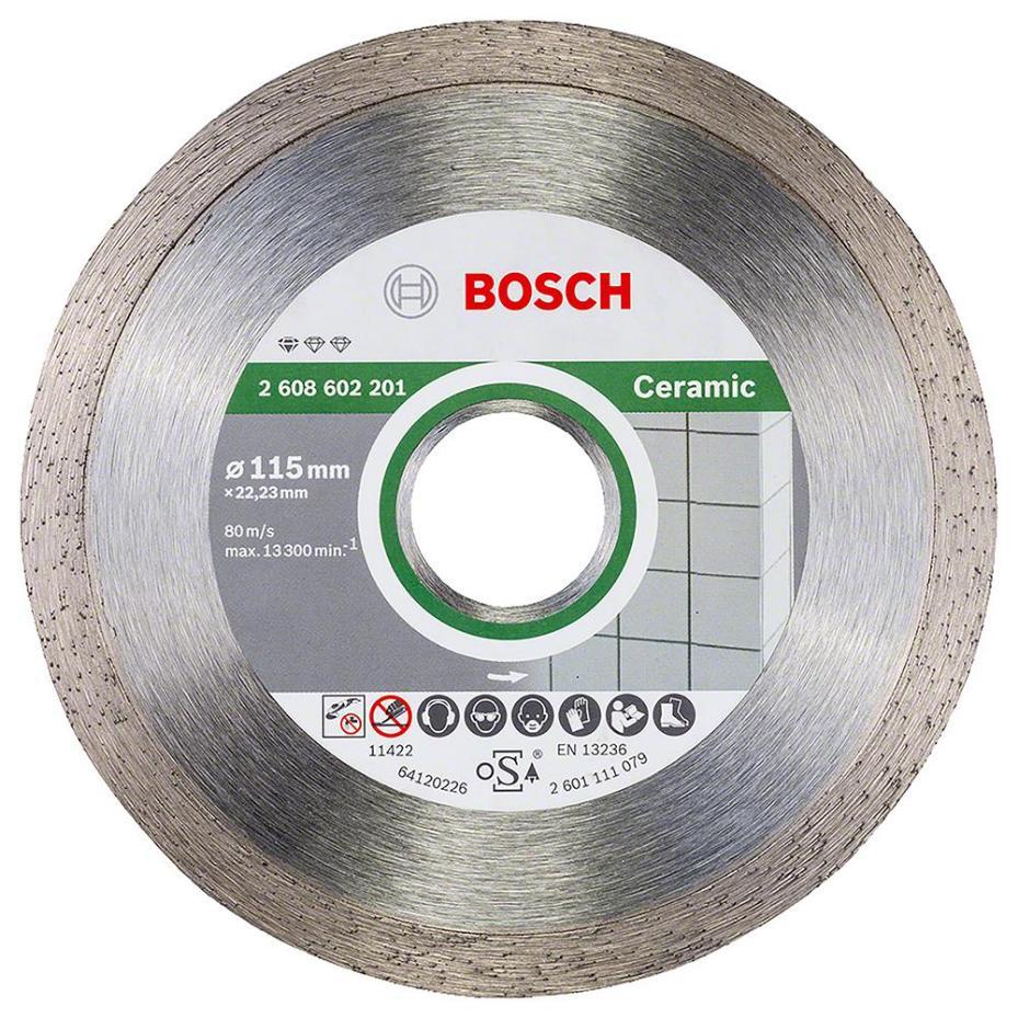 4 1/2&quot; (115mm x 1.6mm x 22.23mm) Angle Grinder Diamond Ceramic Cutting Disc - 2608602201