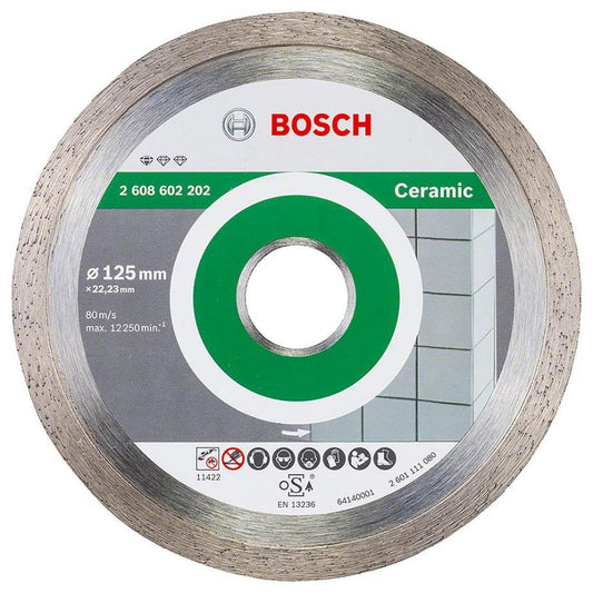 5&quot; (125mm x 1.6mm x 22.23mm) Angle Grinder Diamond Ceramic Cutting Disc - 2608602202