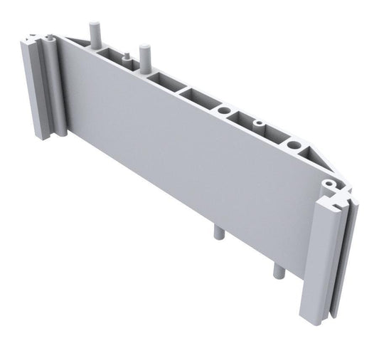 Empty Modular Interface Support, 107mm PCBs, Grey - CIME/E/BE3500S