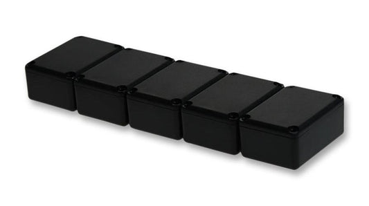 Potting Box Enclosure, 28x18x40mm, Black, Pack of 5 - RX2006/S-FIVES