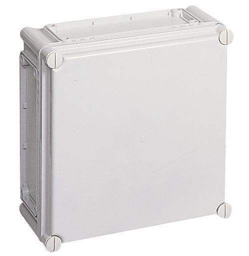 Polycarbonate Enclosure, 280x130x280mm, Grey, IP67 - EKOE 130 G ENCLOSURE