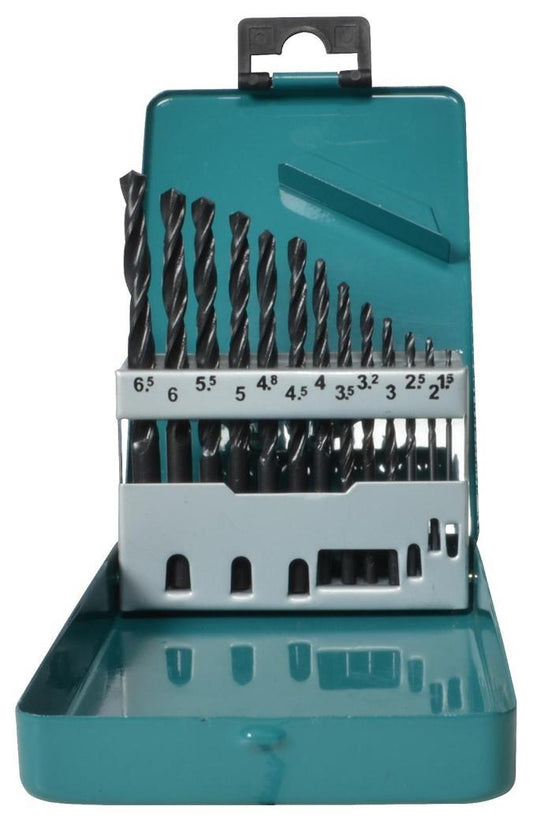 HSS-R Drill Bit Set, 13 Piece - D-54075