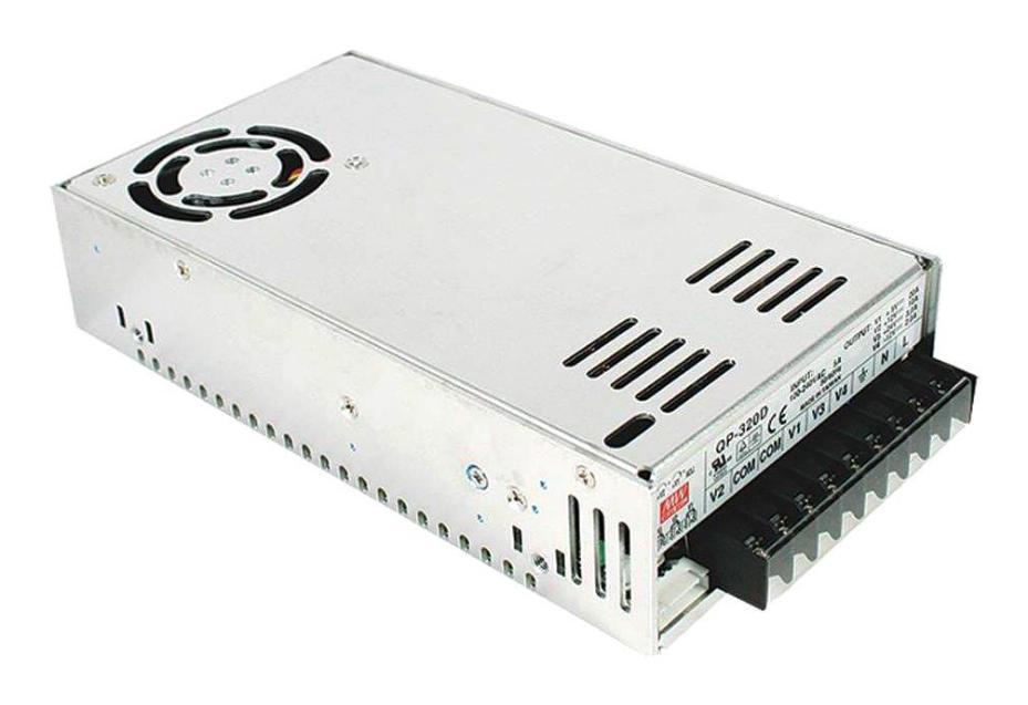 AC/DC Enclosed Power Supply, 12V, 20A, 316W - QP-320D