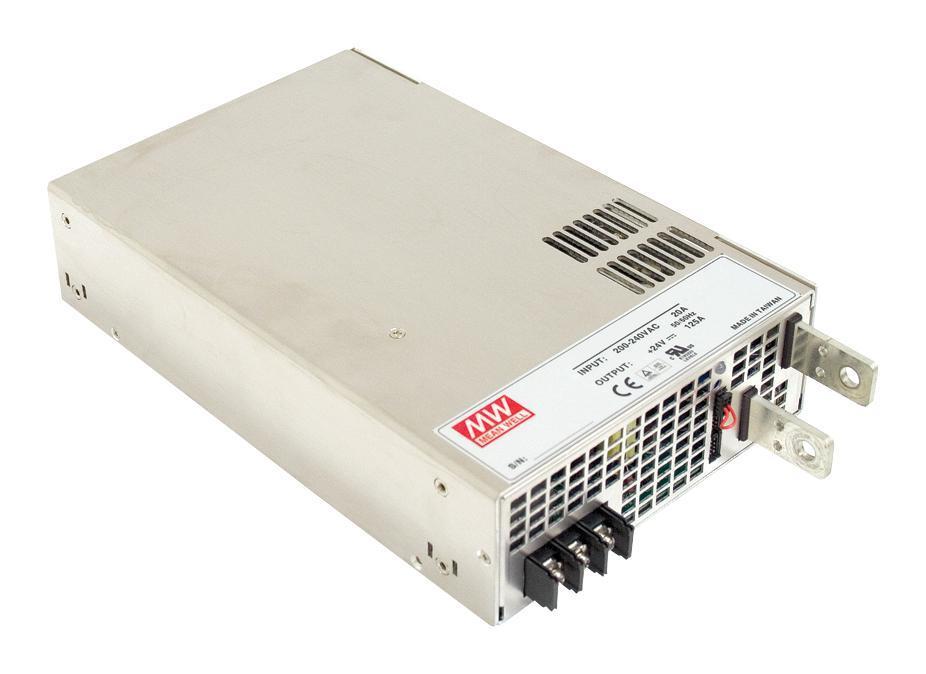 AC/DC Enclosed Power Supply, 48V, 62.5A, 3kW - RSP-3000-48