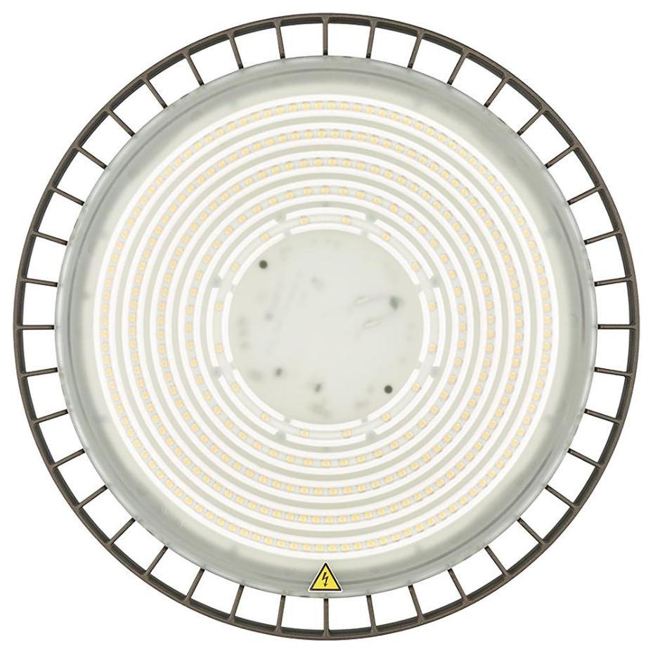 168W Highbay LED Light, 4000K, 20500lm, IP65, D355mm - 911401642307.