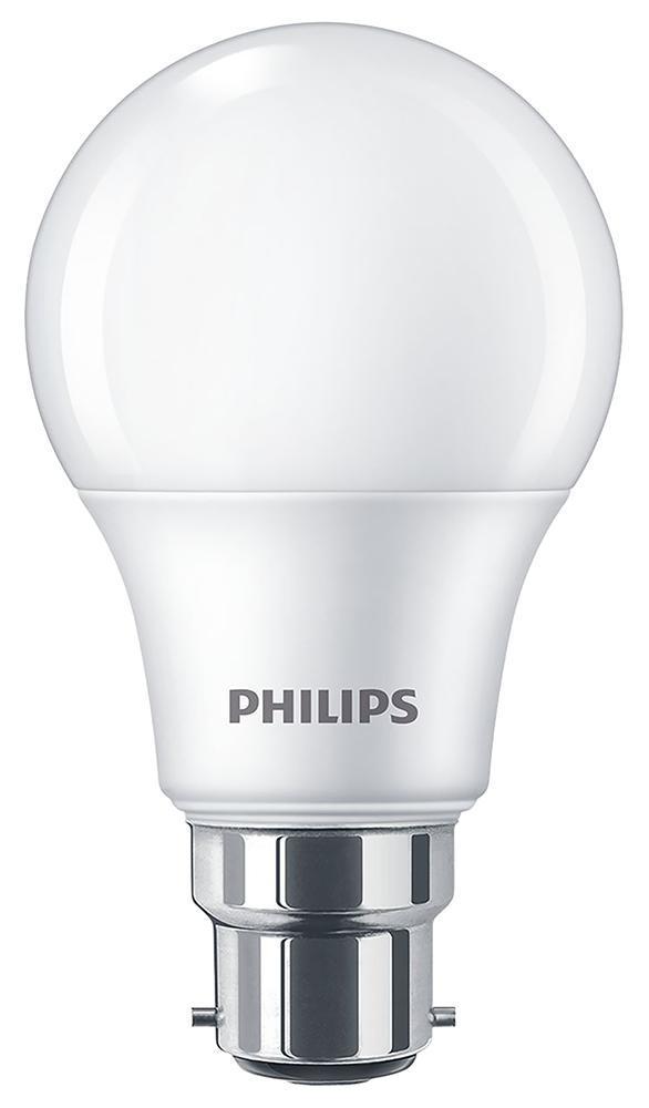 4.9W CorePro LED GLS A60 Bulb, BC/B22, 3000K, 470lm, Frosted, Non-Dimmable - 929003001602