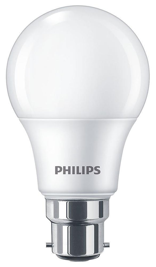 4.9W CorePro LED GLS A60 Bulb, BC/B22, 3000K, 470lm, Frosted, Non-Dimmable - 929003001602