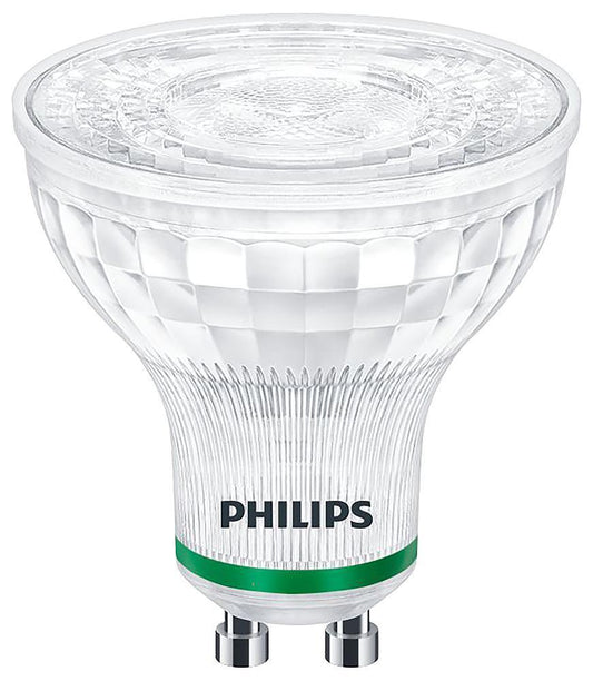 2.4W LED GU10 Bulb, 3000K, 380lm, Non-Dimmable - 929003163102