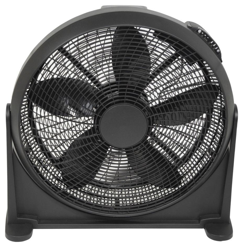 20&quot; High Velocity Fan with Remote Control, Black - EH1681