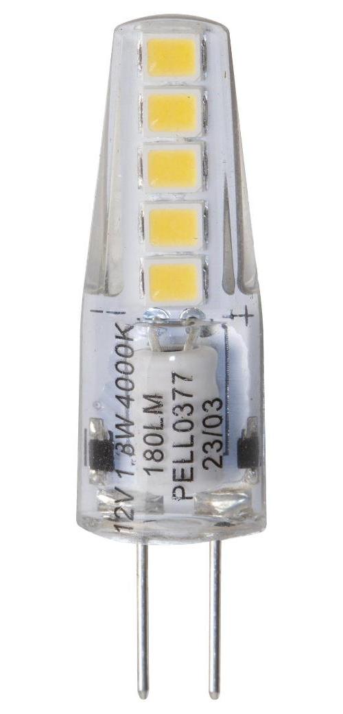 1.8W G4 Clear Capsule LED Bulb, 10mm, 4000K, 180lm - PELL0377