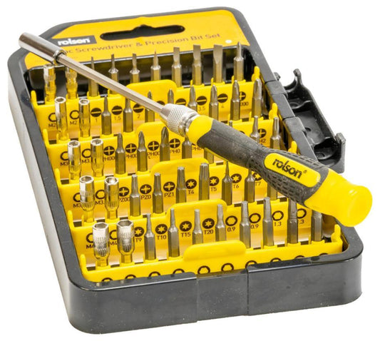 Screwdriver &amp; Precision Bit Set, 51 Piece - 28288