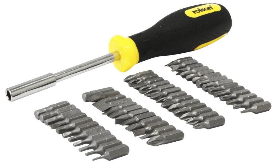 Screwdriver &amp; Bit Set, 51 Piece - 28429