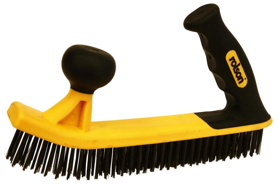 Heavy Duty Two Handed Wire Brush - 42843