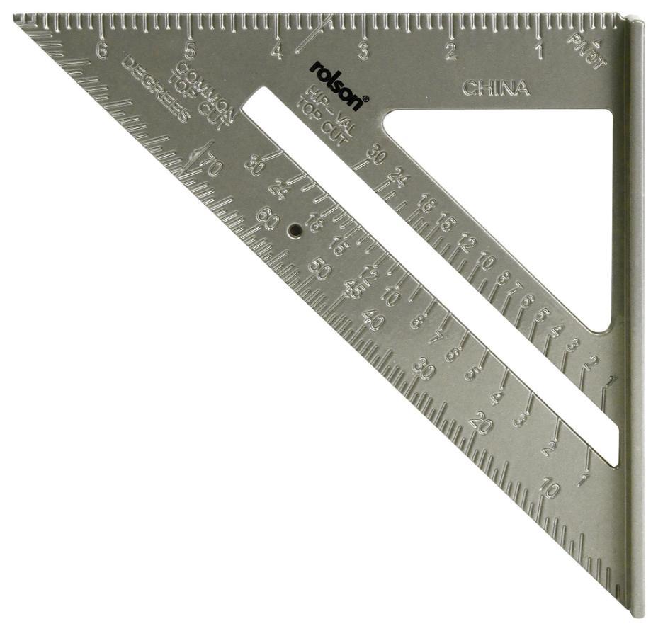 6&quot; (150mm) Aluminium Rafter Angle Square - 50855