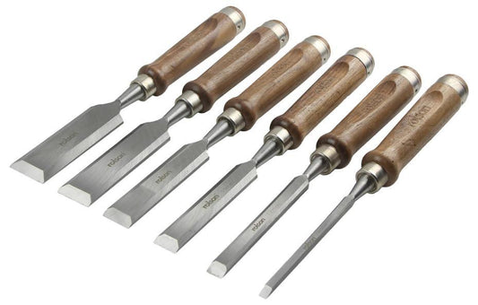 Wood Chisels with Sharpening Stones Set, 8 Piece - 56150